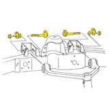 Moog Chassis Alignment Cam Bolt Kit (MPN: K8740)