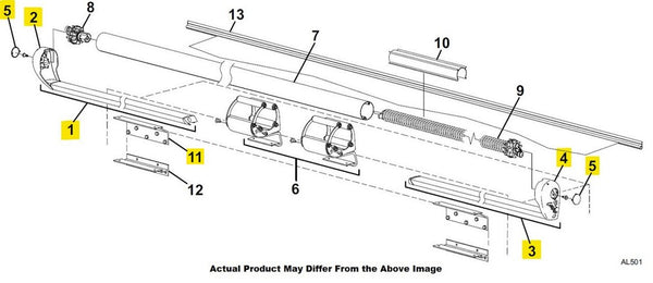 Carefree RV Awning Mounting Kit (MPN: KG25T15)