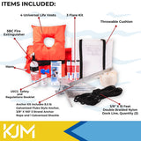 KJM Boater Safety Kit (MPN: 42100)