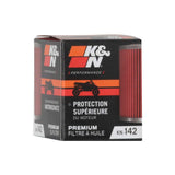 K&N Powersports Cartridge Oil Filter (MPN: KN-142)