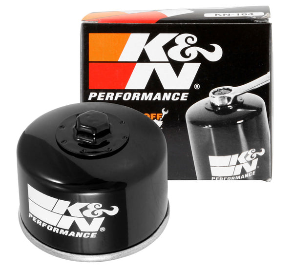 K&N Motorcycle Canister Oil Filter (MPN: KN-164)