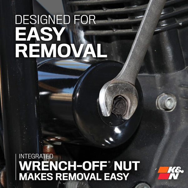 K&N Motorcycle Canister Oil Filter (MPN: KN-171C)