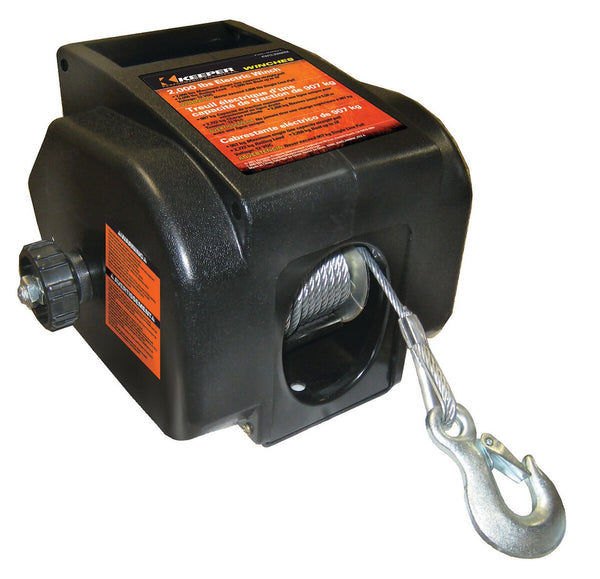 Keeper Corporation Portable Trailer Winch (MPN: KTSL2000RM)