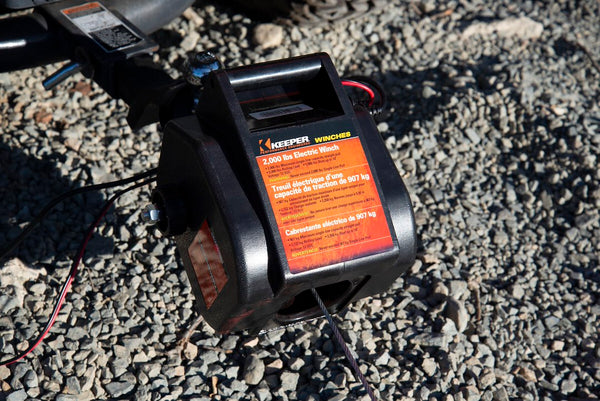 Keeper Corporation Portable Trailer Winch (MPN: KTSL2000RM)