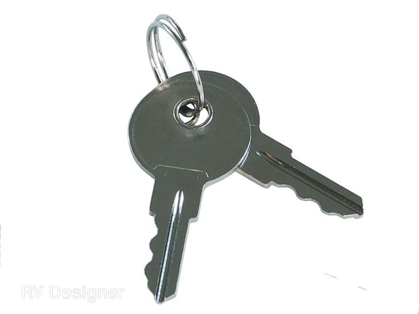 RV Designer Key For Baggage Cam Hatch Locks (MPN: L210)