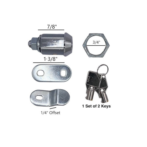 RV Designer Lock Cylinder (MPN: L327)