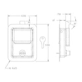 Buyers Products Paddle Latch (MPN: L3980)