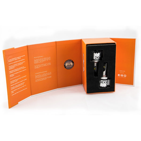 ODX Lighting Headlight Bulb Projector Series (MPN: LEDPROEVO-9006)