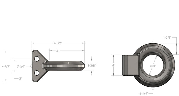 Bulletproof Hitches Lunette Ring (MPN: LOOP)