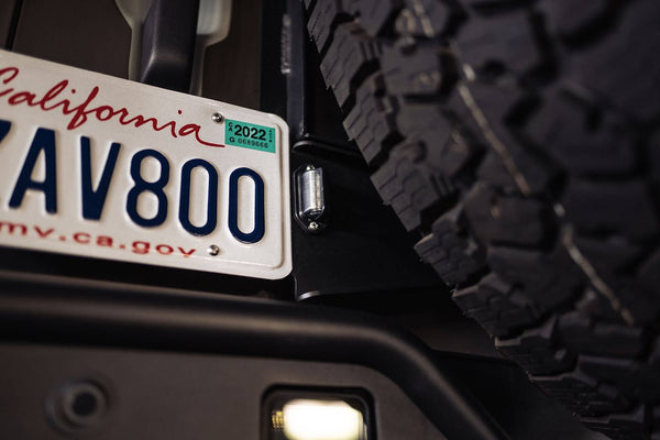 DV8 Offroad License Plate Relocation Kit (MPN: LPBR-03)