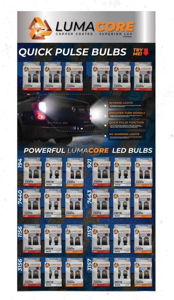 Putco Light Bulb And Resistor Kit Display (MPN: LUMAPOP-1)