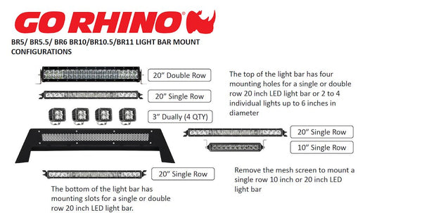 Go Rhino Front Winch Bumper (MPN: 26573T)