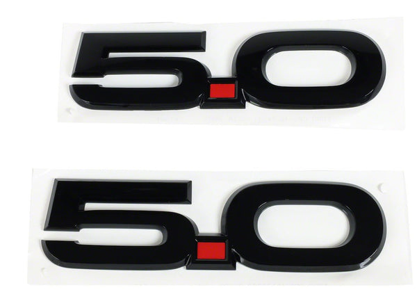 Ford Performance Mustang 5.0 Emblems (MPN: M-1447-M50AB)