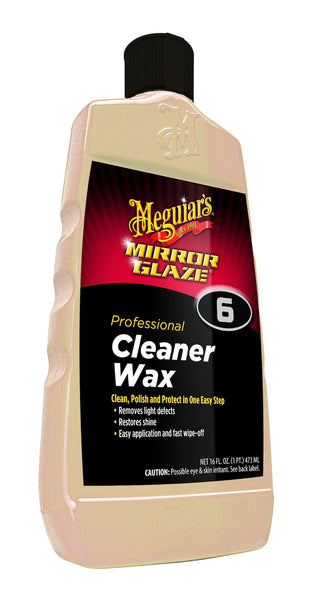 Meguiars Mirror Glaze Cleaner Wax (MPN: M0616)