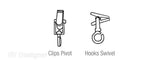 RV Designer Multi Purpose Clip (MPN: M111)
