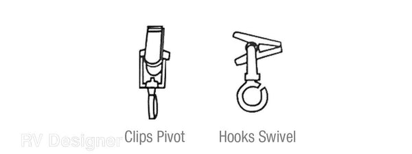 RV Designer Multi Purpose Clip (MPN: M111)