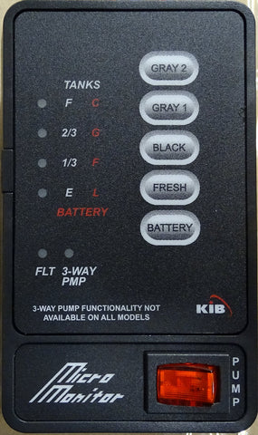 Tank Monitor System Panel for KIB Enterprises (MPN: M28VB-OS)