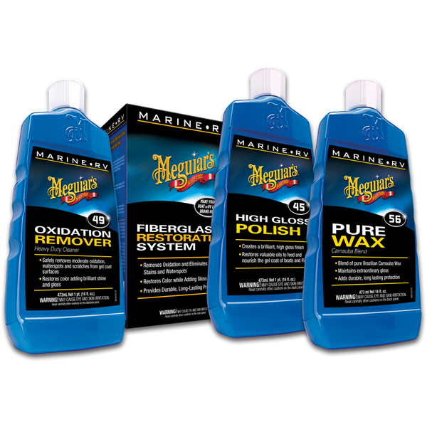 Meguiars Fiberglass Restoration Kit (MPN: M4965)