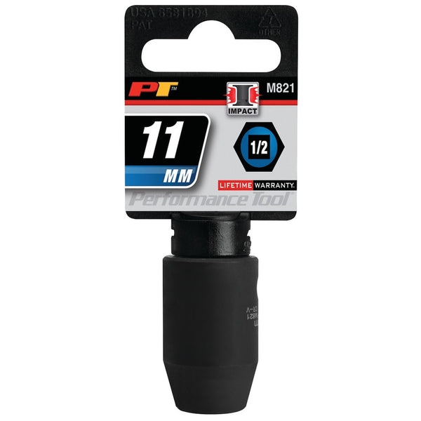 Performance Tool 11 Millimeter Impact Socket (MPN: M821)