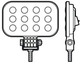 Peterson Work Light Rectangular LED (MPN: M906-MV)
