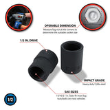 Performance Tool Stripped Lug Nut Socket (MPN: M980)