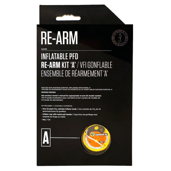 Mustang Survival Personal Floatation Device Re-Arm Kit (MPN: MA5183-0-0)
