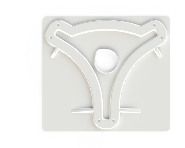 KING Satellite TV Antenna Mounting Base Wedge (MPN: MB8200)