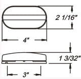 Optronics Marker Clearance Light (MPN: MC31RS)