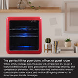 Magic Chef Retro Beverage Cooler (MPN: MCB17CHR)
