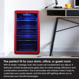 Magic Chef Retro Beverage Cooler (MPN: MCB34CHR)