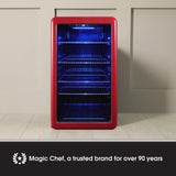 Magic Chef Retro Beverage Cooler (MPN: MCB34CHR)