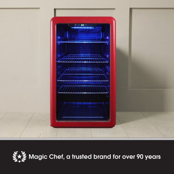 Magic Chef Retro Beverage Cooler (MPN: MCB34CHR)