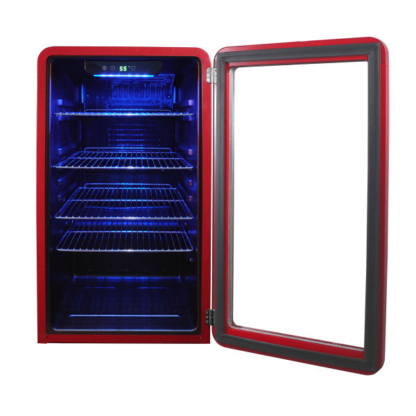 Magic Chef Retro Beverage Cooler (MPN: MCB34CHR)