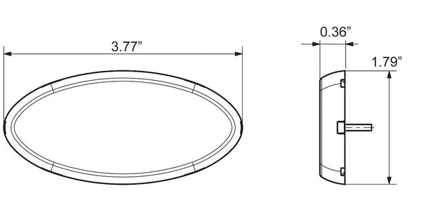 Optronics Marker Clearance Light (MPN: MCL0030ABBP)