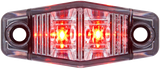 Optronics Clearance Light MCL13 Series (MPN: MCL13CR2B)
