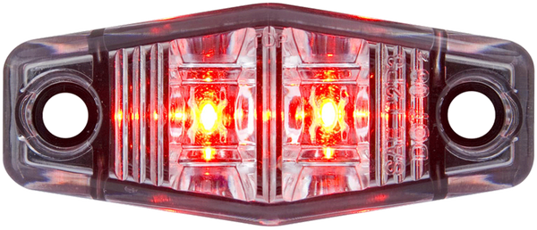 Optronics Clearance Light MCL13 Series (MPN: MCL13CR2B)