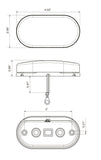 Optronics Clearance Light MCL31 Series (MPN: MCL31ABP)