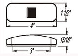 Optronics Clearance Light MCL40 Series (MPN: MCL44AB1)