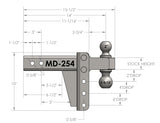 Bulletproof Hitches Medium Duty Hitch (MPN: MD254)