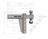 Bulletproof Hitches Medium Duty Hitch (MPN: MD256)