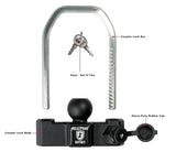 Bulletproof Hitches Trailer Coupler Lock (MPN: MDCOUPLER)