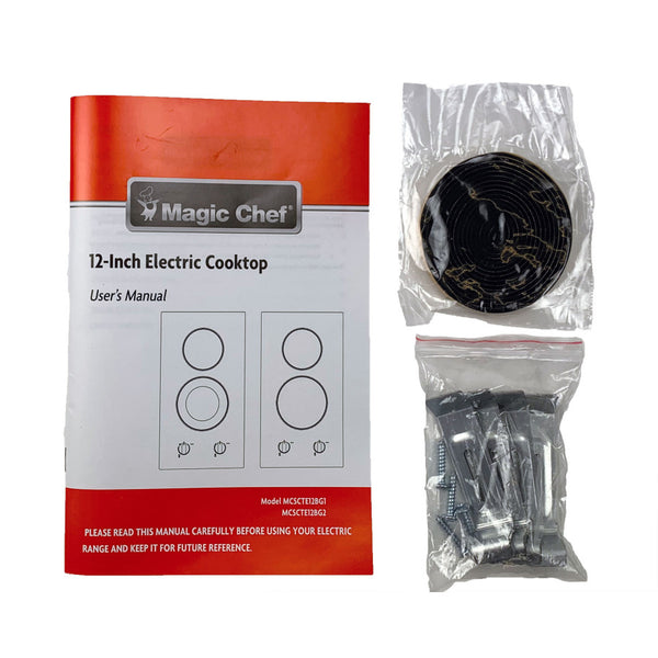 Magic Chef Electric Cooktop (MPN: MCSCTE12BG2)