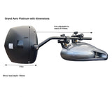 Milenco Aero Platinum Towing Mirror (MPN: MIL-6613)