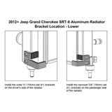 Mishimoto Aluminum Radiator for Jeep Grand Cherokee SRT8 (MPN: MMRAD-WK2-12)