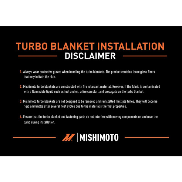 Mishimoto Turbocharger Heat Shield (MPN: MMTB-RAM-96)