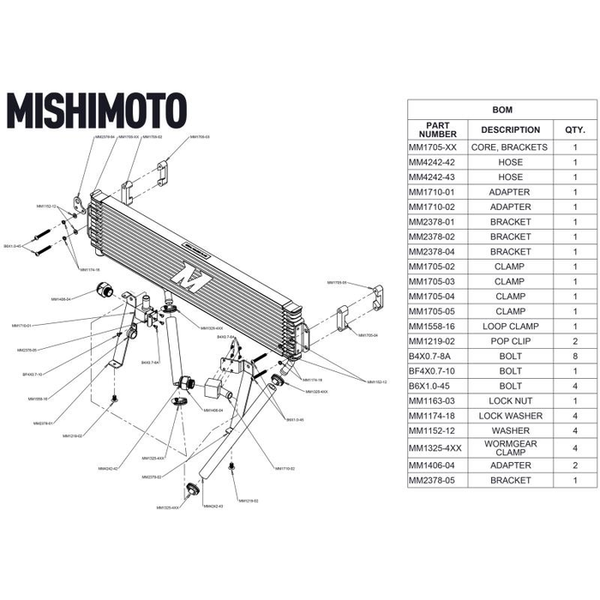 Mishimoto Transmission Cooler (MPN: MMTC-DMAX-17SL)
