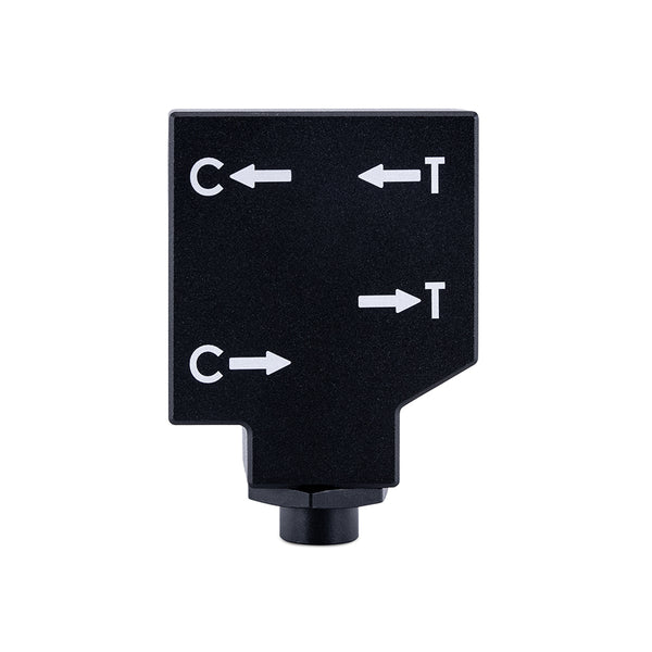 Mishimoto Auto Transmission Fluid Cooler Bypass Tube Eliminator (MPN: MMTC-JK-TBV)