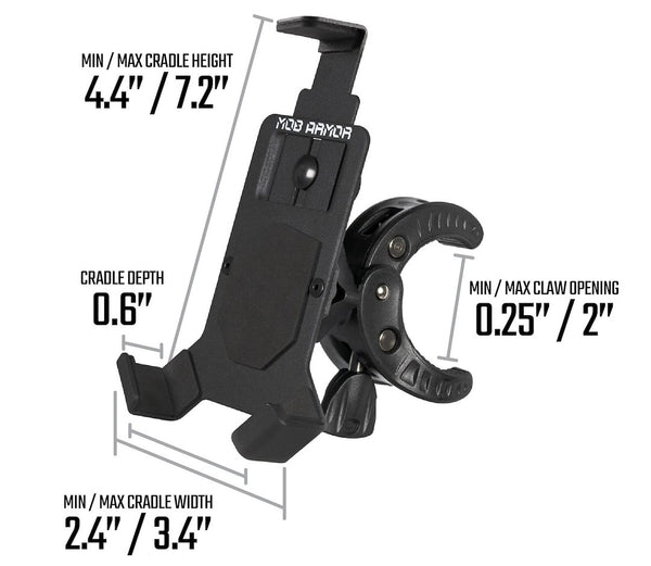 Mob Armor Cell Phone Mount (MPN: MOBC2-BLK-LG)