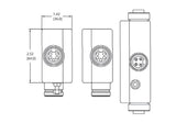 Maretron Mini Powertap Plug-N-Play Connector (MPN: NF-NM4P-NF)