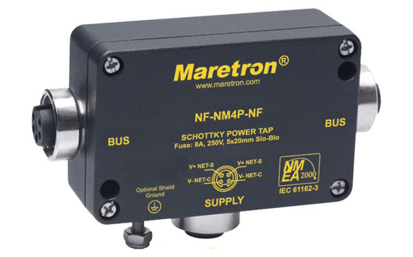 Maretron Mini Powertap Plug-N-Play Connector (MPN: NF-NM4P-NF)
